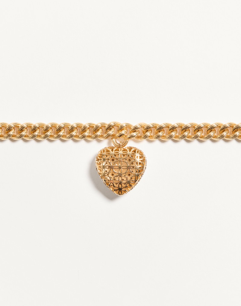 Pulseira Coeur Royal em metal, esmalte e cristais Swarovski®
