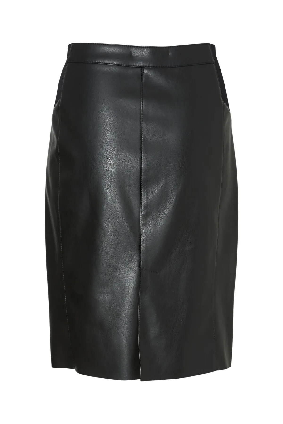 Vero Moda  Bleistiftrock VMBUTTERSIA HW COATED SKIRT NOOS