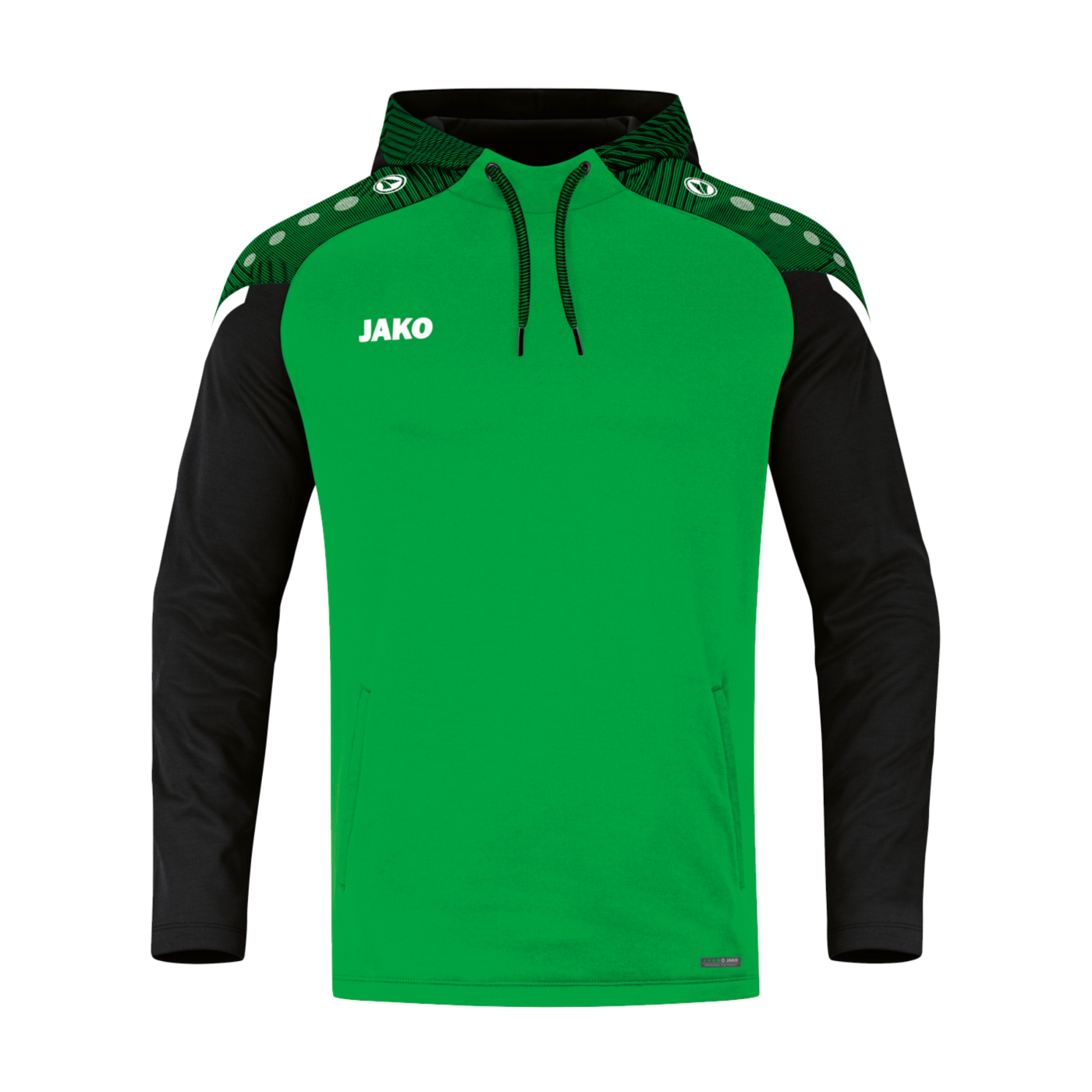JAKO Performance Hoody Kids Grün Schwarz F221