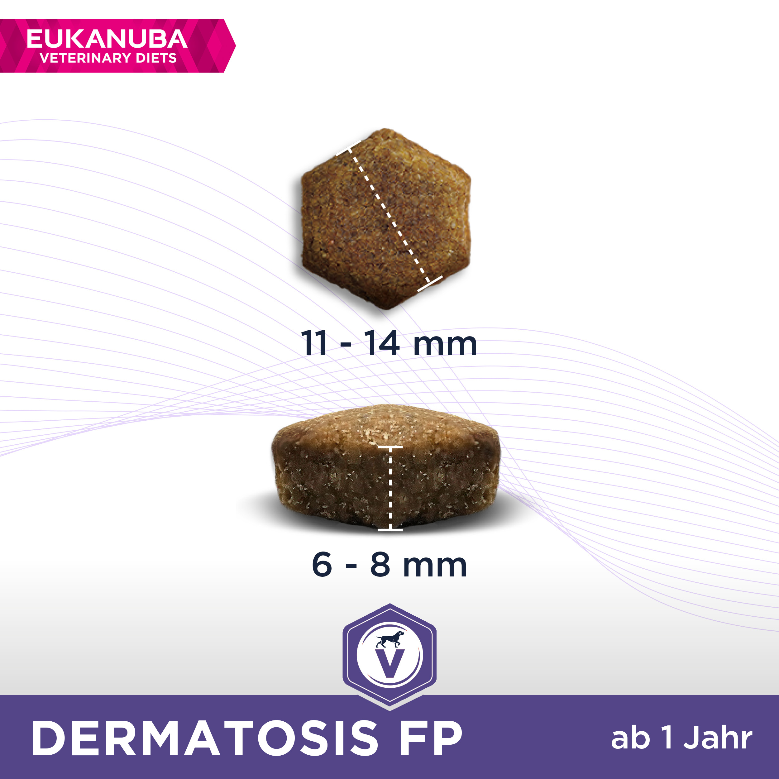 EUKANUBA Haut & Fell EUKANUBA Vet Diet Dermatosis 2x12 kg
