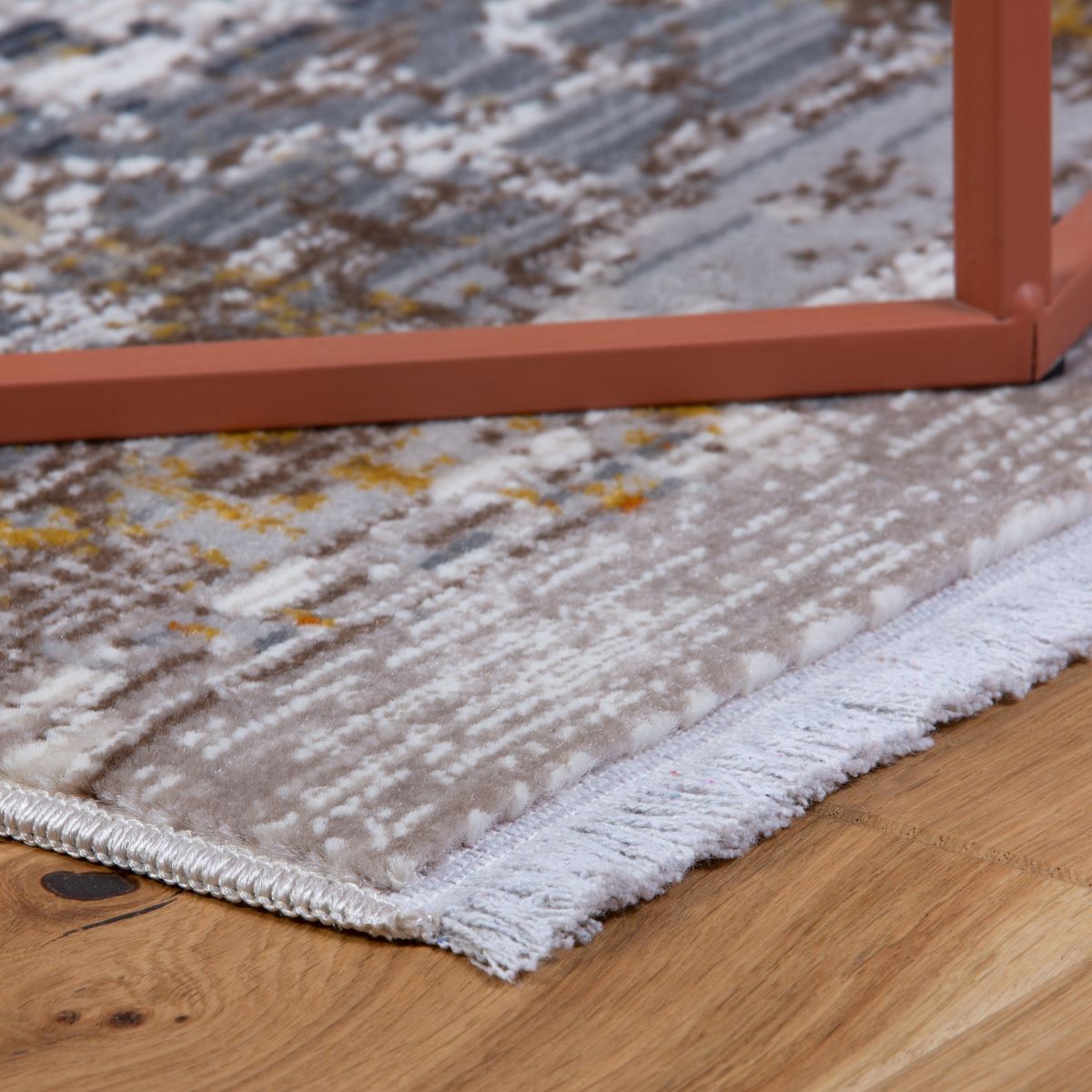 Webteppich Inca Taupe 80 x 150 cm