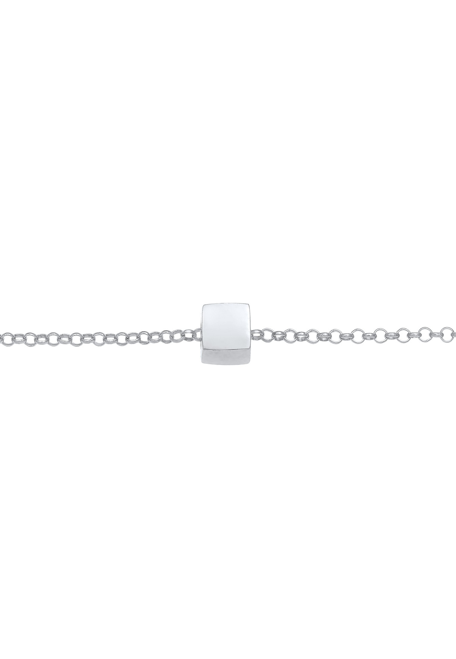 Prívesok Elli Cube Choker pre dámy, geometrický vzhľad, trendy blogerka, zo striebra 925