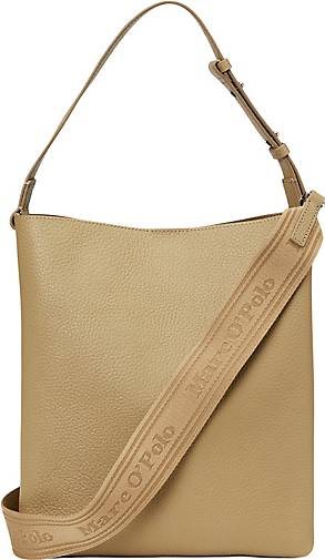 Marc O'Polo Hobo-Bag aus fein genarbtem Rindleder