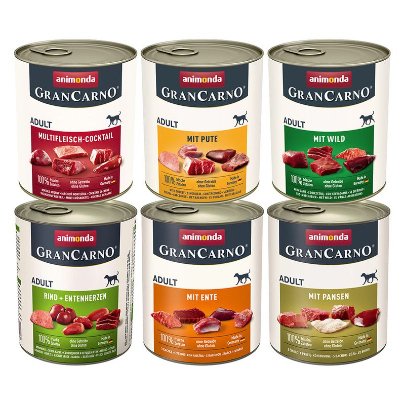animonda GranCarno 800g x 24 - Sparpaket zu TOP-Preisen | bitiba