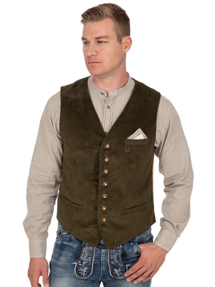 KRÜGER Weste 951166 in olive günstig kaufen