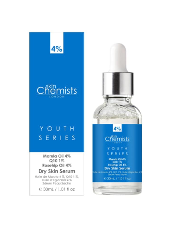 Skinchemists Trockene Haut - Maruluaöl 4%, Q10 1%, Hagebuttenöl 4% 30ml günstig kaufen onesize