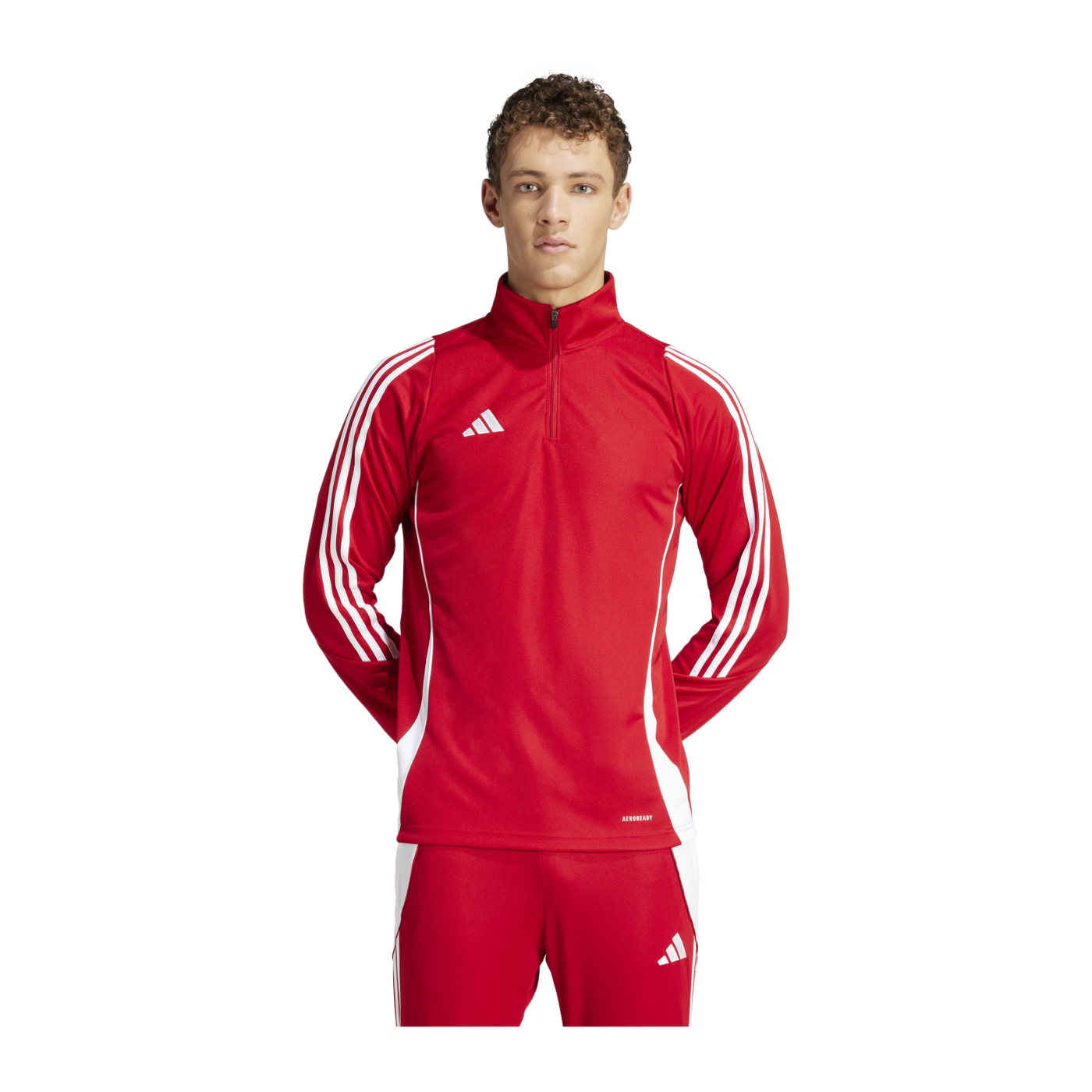 adidas Tiro 24 Trainingstop Rot Weiss