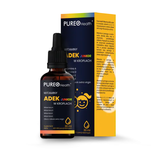 Pureo Health ADEK Junior Vitaminer, Dråber