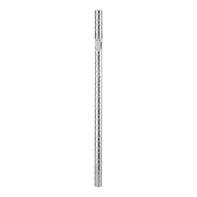 Gavepapir 2 m x 70 cm metall
