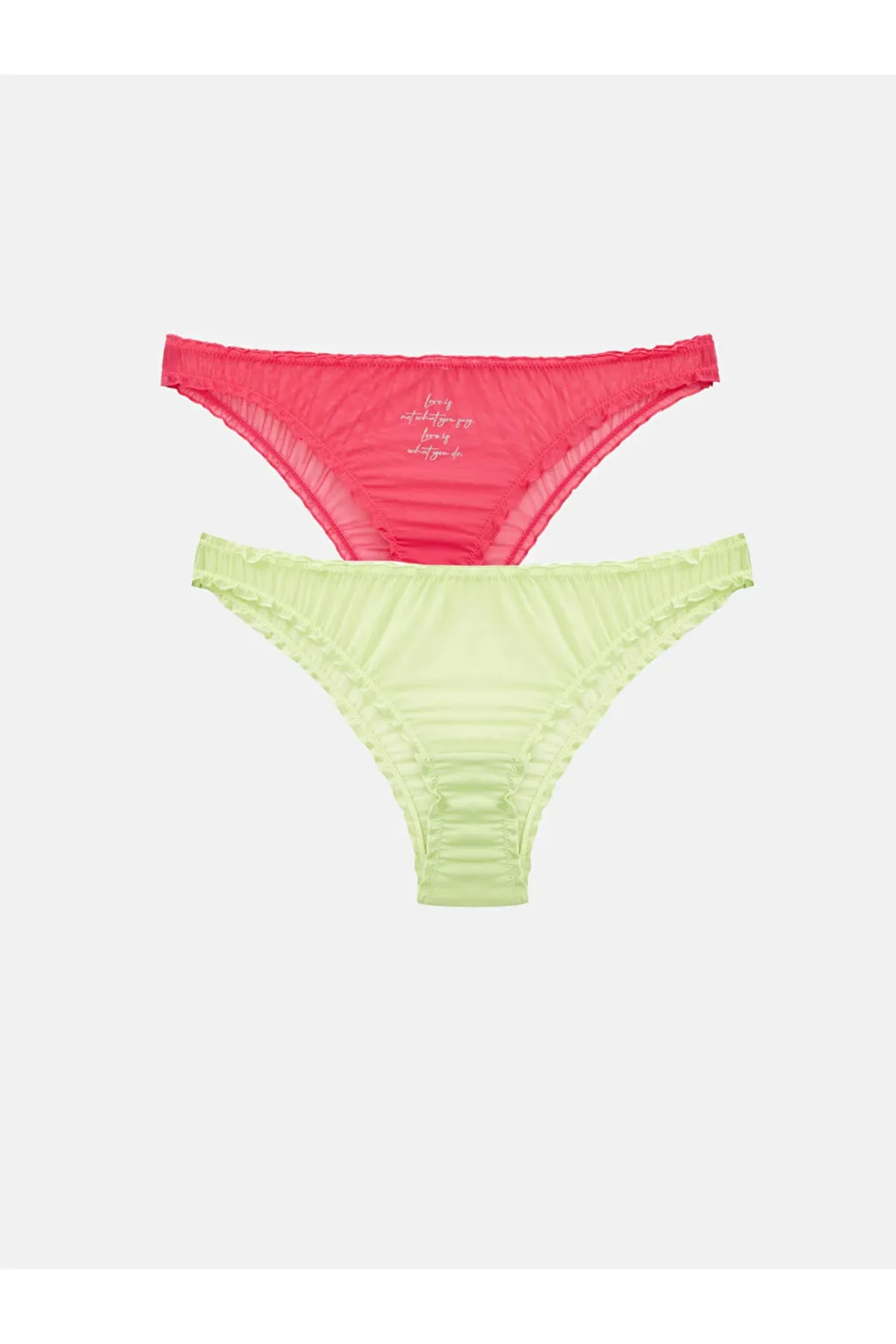 LC Waikiki  LCW Young bedruckte brasilianische Höschen im 2er-Pack