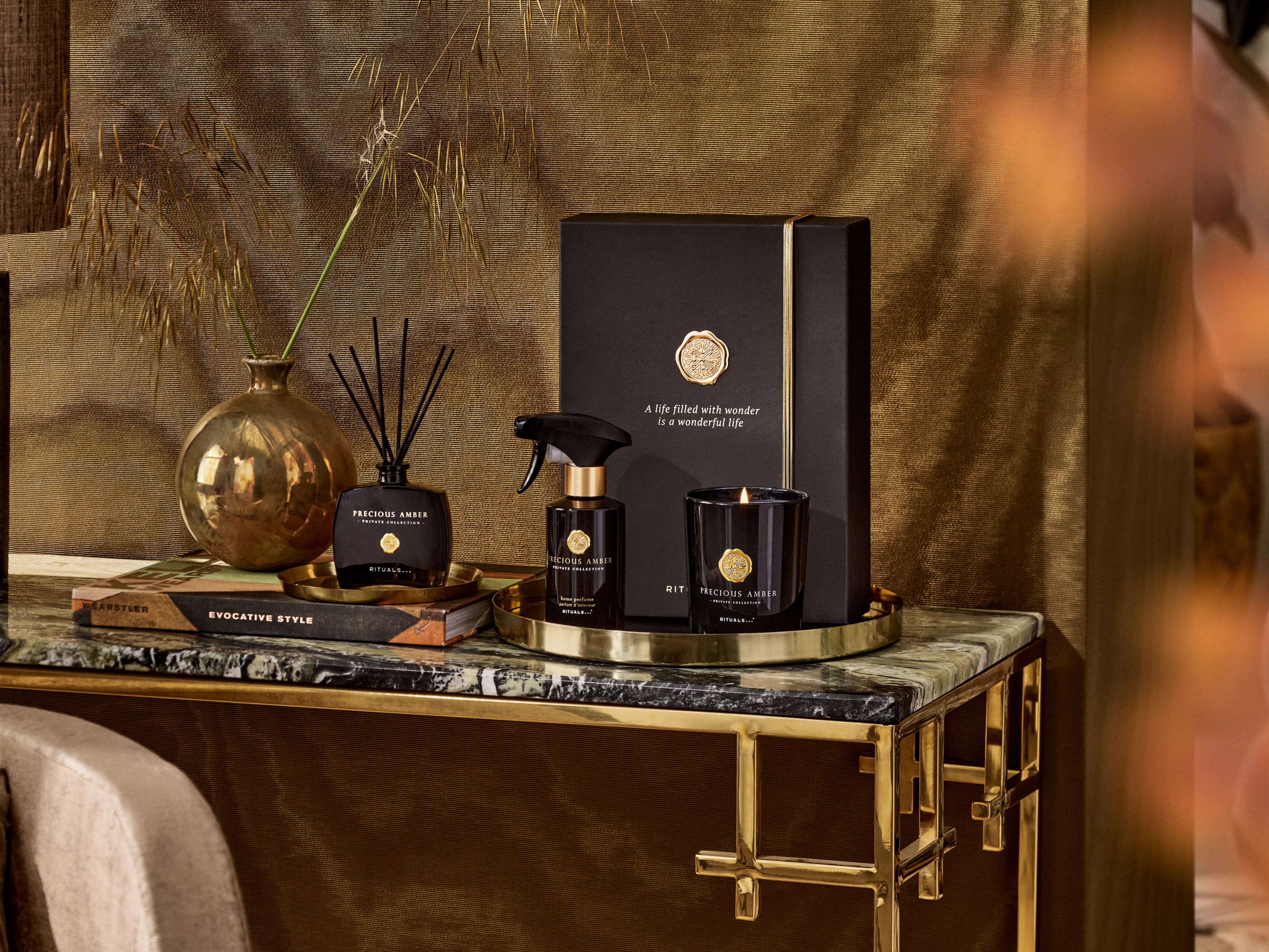Coffret cadeau Ambre Précieuse L