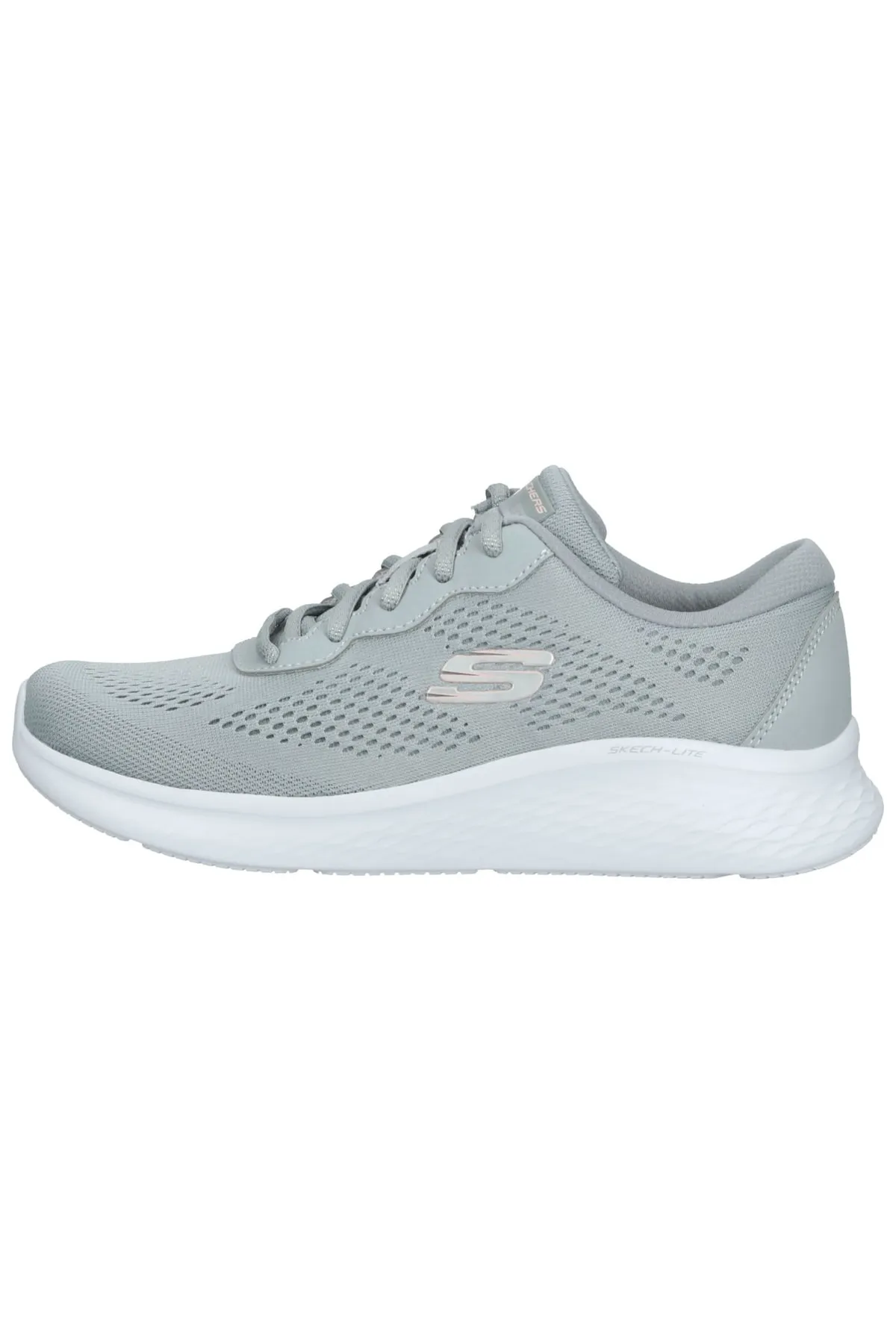 SKECHERS  Sneaker - Grau - Flacher Absatz