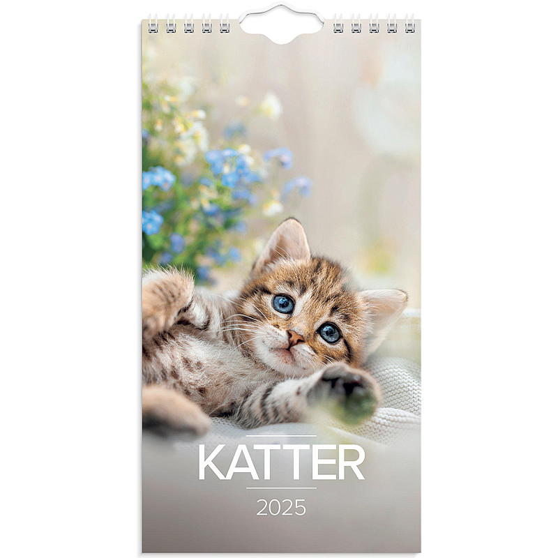 Veggkalender katter mini 2025