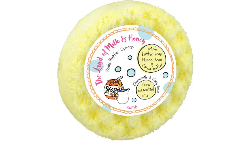 Bomb Cosmetics The Land of Milk and Honey Duschschwamm 200 g