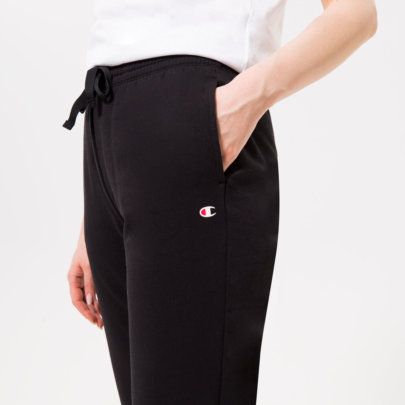 CHAMPION HOSE RIB CUFF PANTS Schwarz