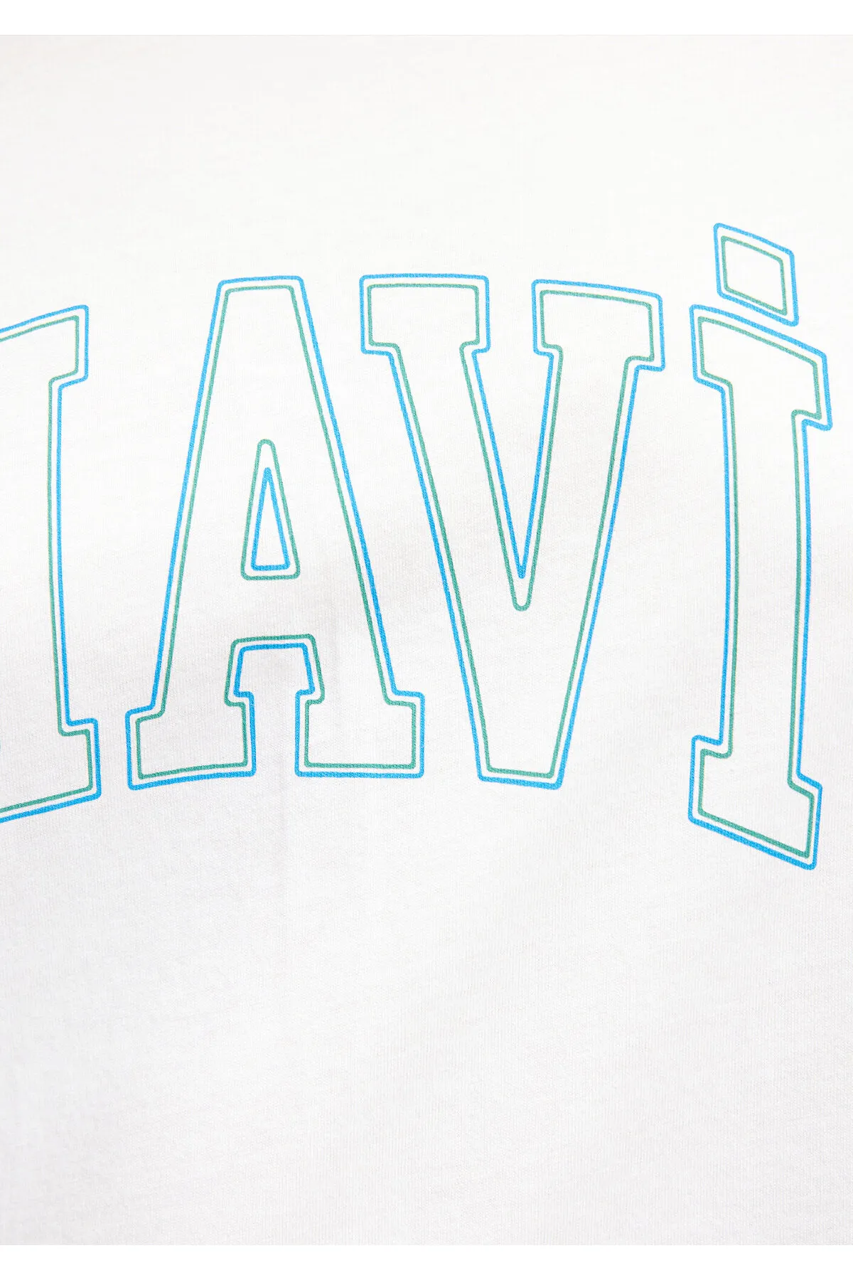 Mavi  Weißes T-Shirt mit Logo-Print, reguläre Passform / normaler Schnitt 1611193-81964