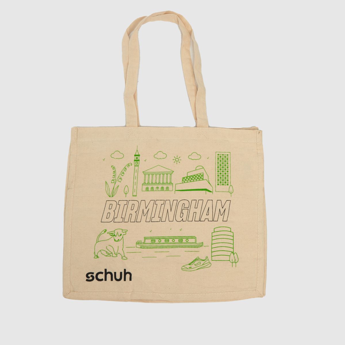Schuh natúr birmingham vászon táska
