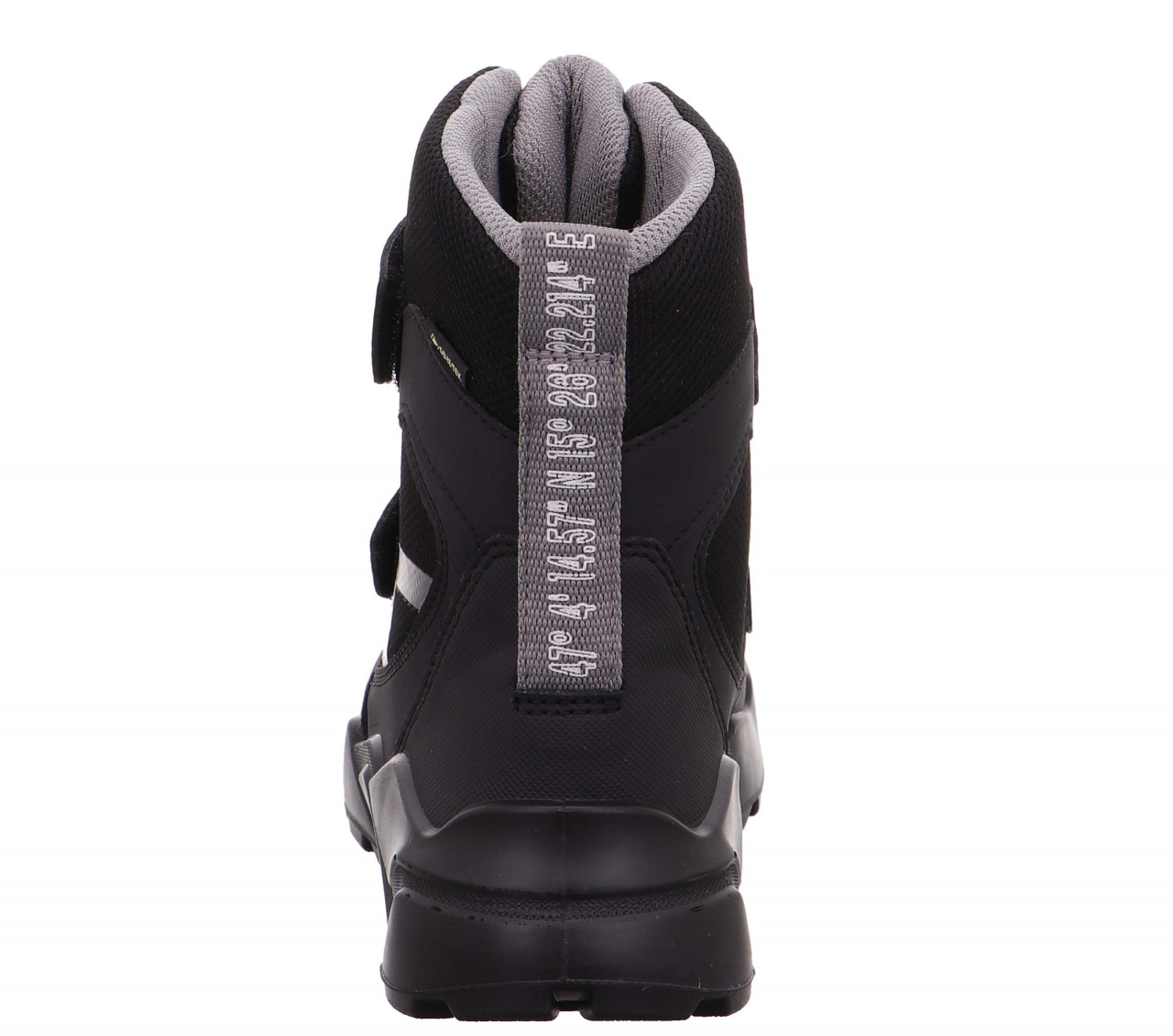 ROCKET - Schwarz/Hellgrau Boots mit Klettverschluss