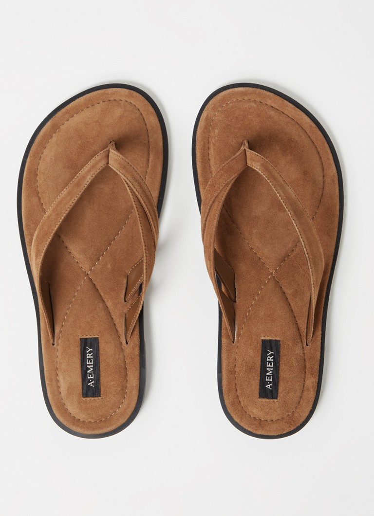 A.EMERY  The Morgan slipper van suède