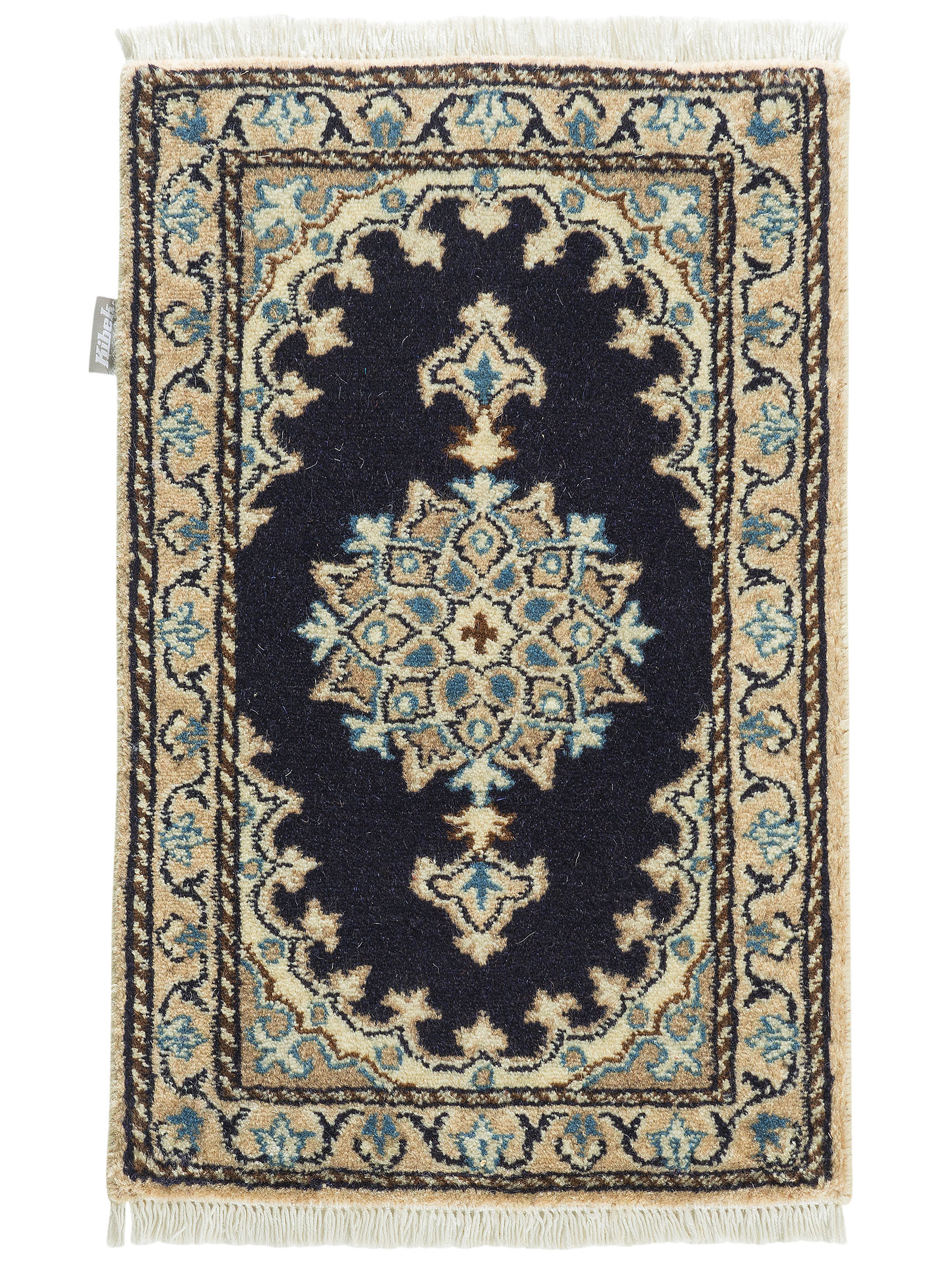 Kaschmar Nain 12 Lah ca. 39 x 65 cm, Unikat / Einzelstück