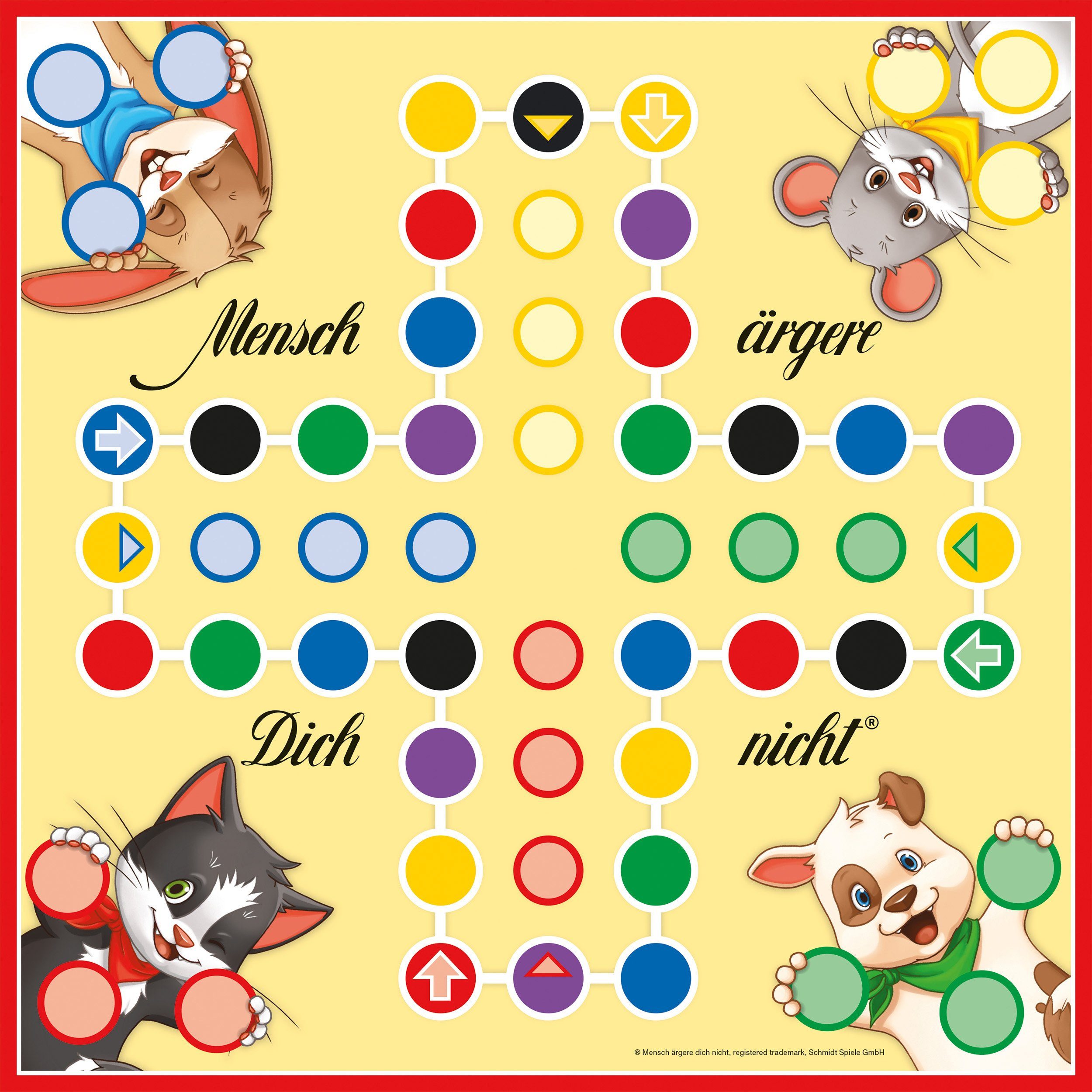 Schmidt Spiele Spielesammlung, Meine 6 ersten Spiele, im Metallkoffer