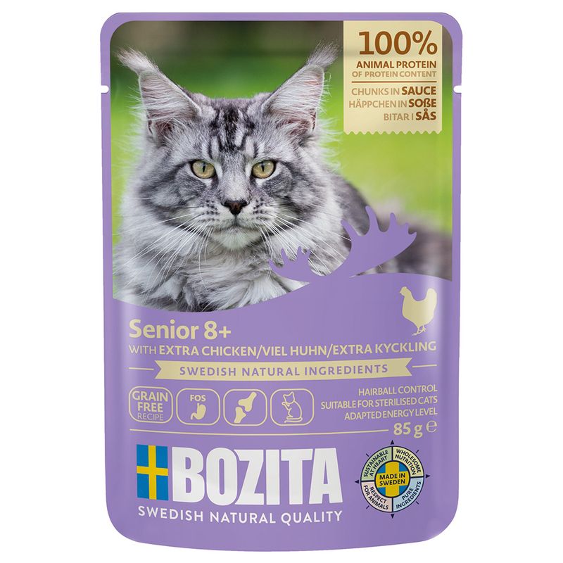 Bozita Häppchen in Soße Senior 12 x 85 g zu TOP-Preisen | bitiba