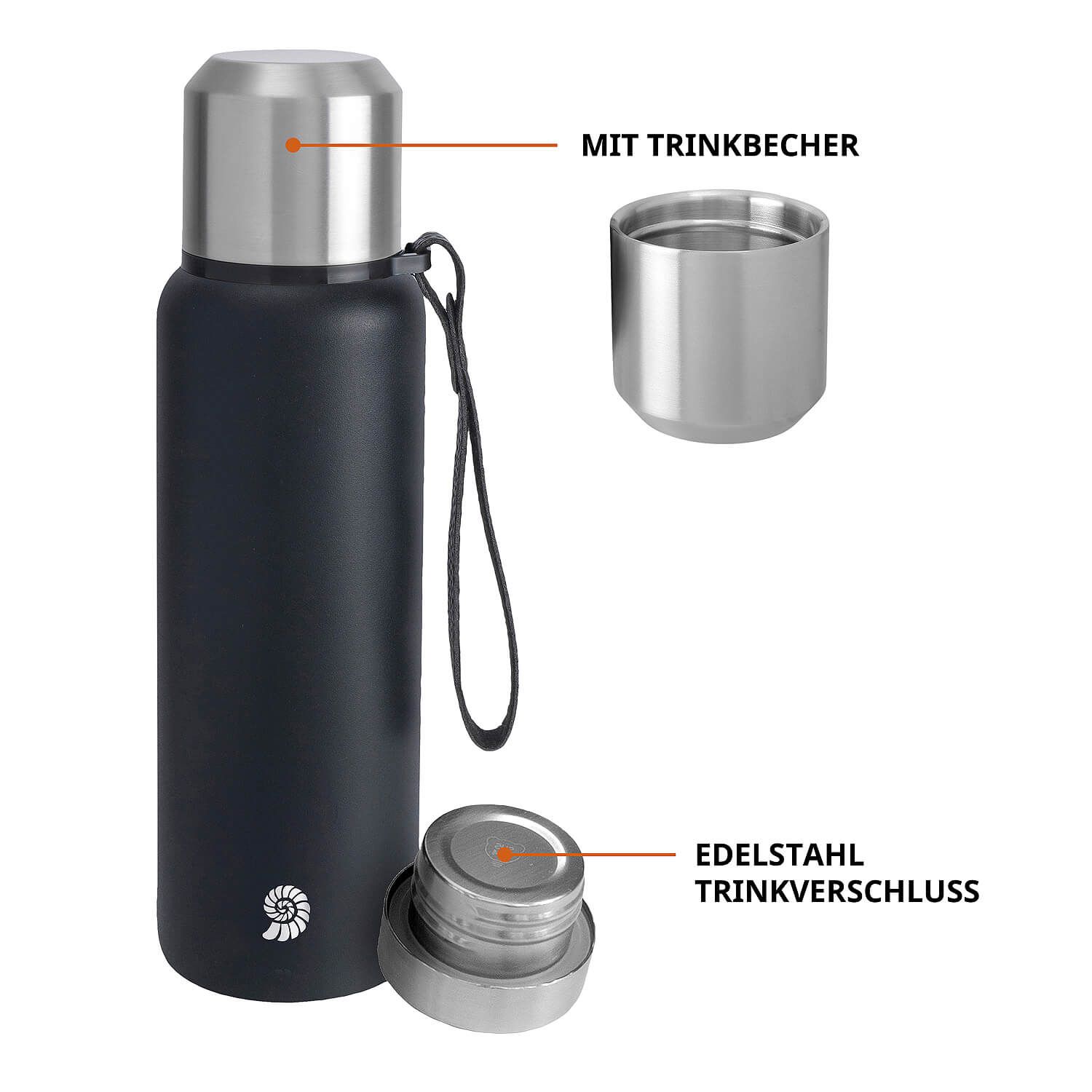 Isolierflasche PureSteel