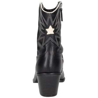 La Strada Cowboy Boots in schwarz