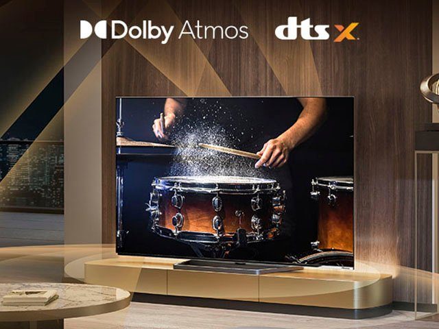 Hisense 55A85H OLED-Fernseher (139 cm/55 Zoll, 4K Ultra HD, Smart-TV, 120Hz, HDMI 2.1, Dolby Vision IQ, USB Recording, Sprachassistenten)