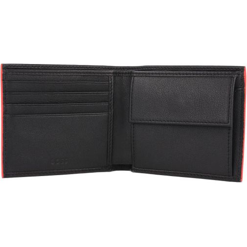 BOSS Argon Geldbörse Leder 11 cm