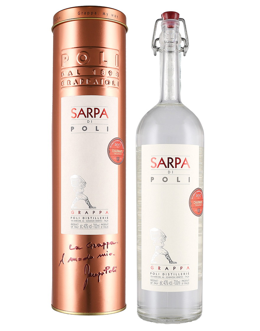 Grappa Sarpa di Poli 0,7 ℓ, En Étui