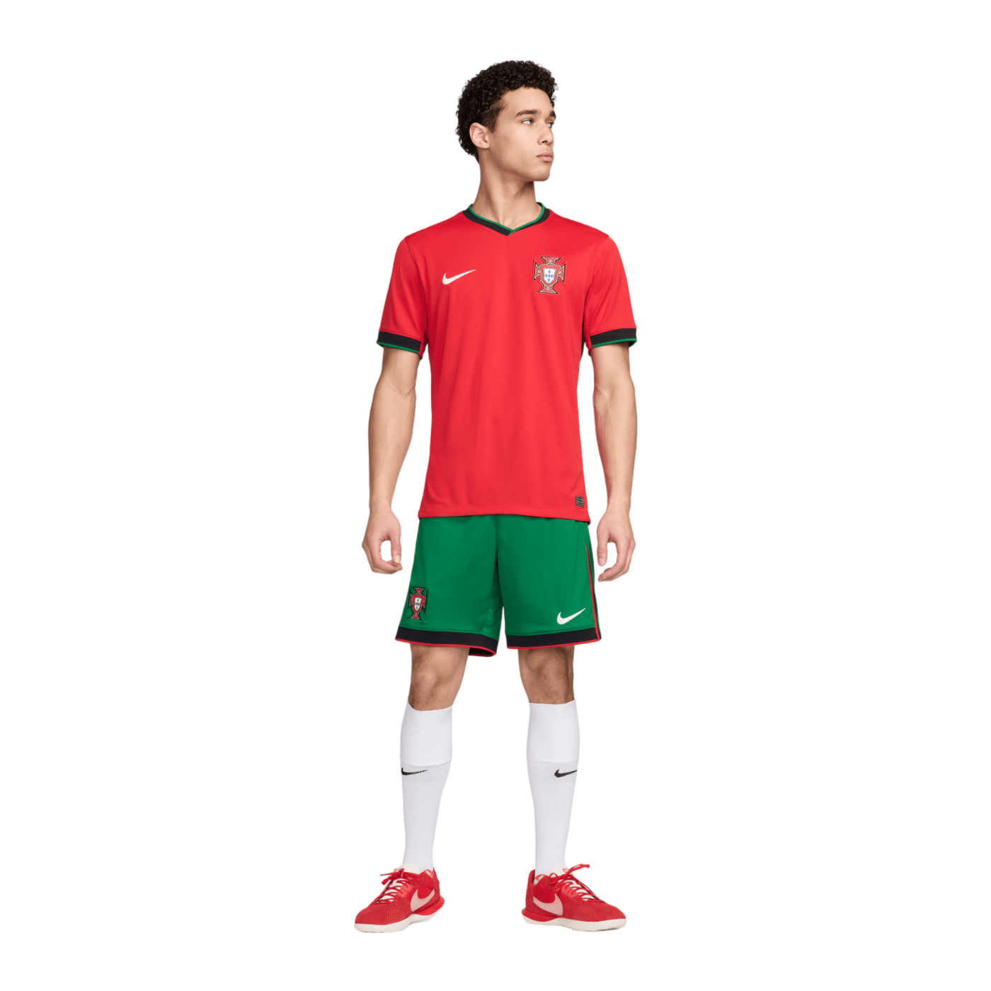 Nike Portugal Trikot Home EM 2024 Rot F657