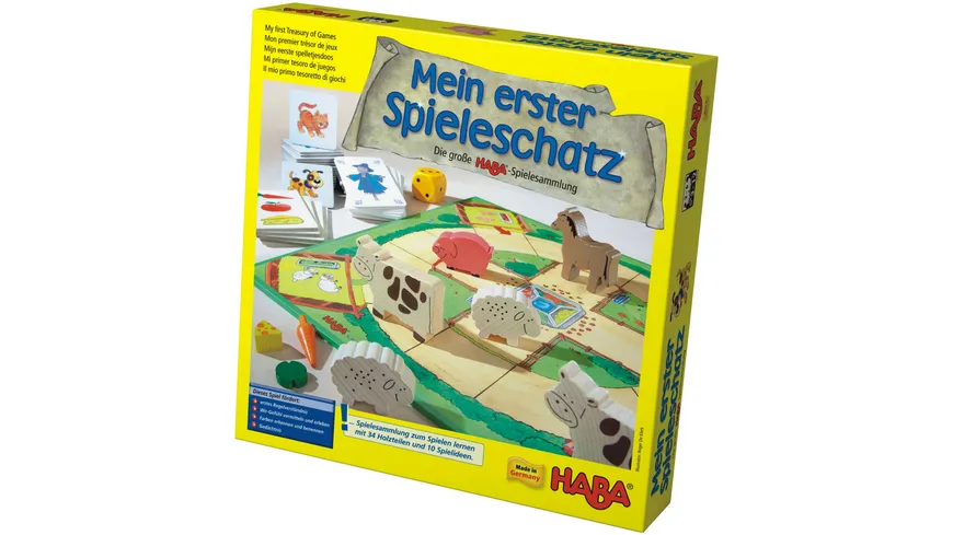 HABA - Mein erster Spieleschatz - Die große HABA-Spielesammlung