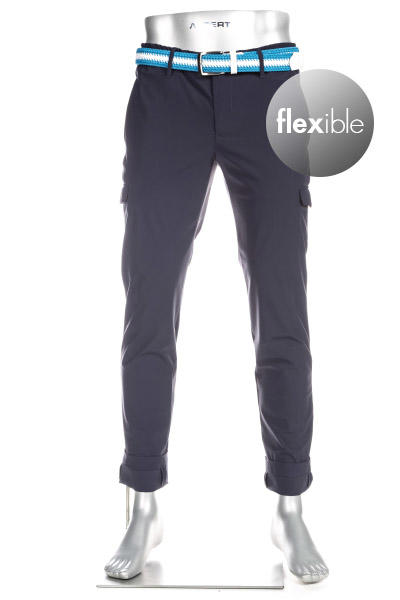 Alberto Bike, Hose Bike-Clay, Slim Fit, Revolutional®, navy