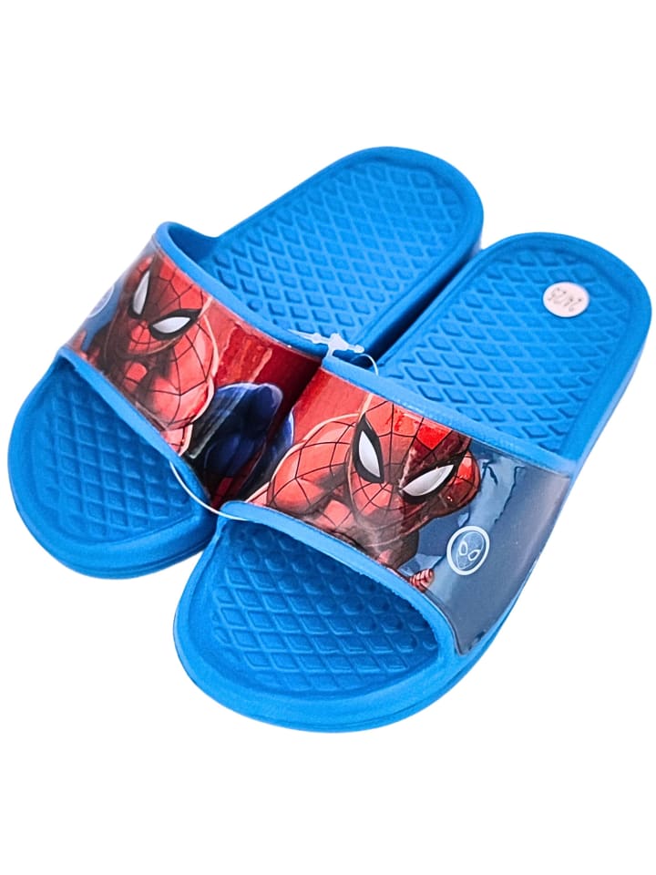 Spiderman Badelatschen Spider-Man in Blau günstig kaufen 24/25