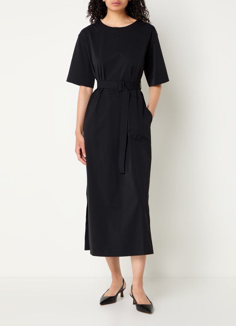 Abito tubino midi MaxMara Amati con cintura
