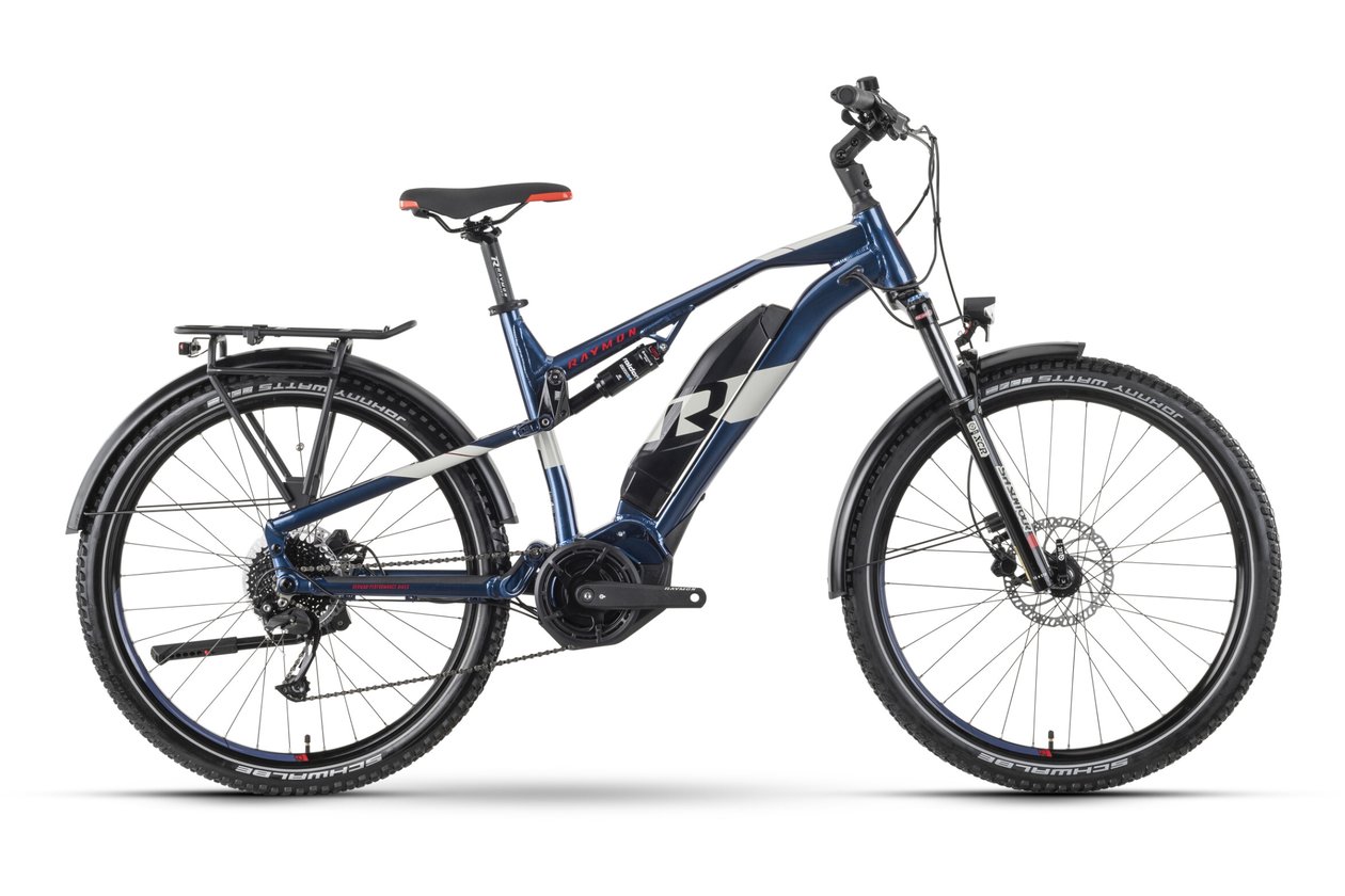 Raymon CrossRay FS E 4.0 - 500 Wh - 2023 - 27,5 Zoll - Fully