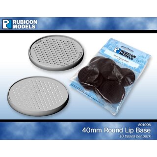 Plastic Round Bases 40mm (10)