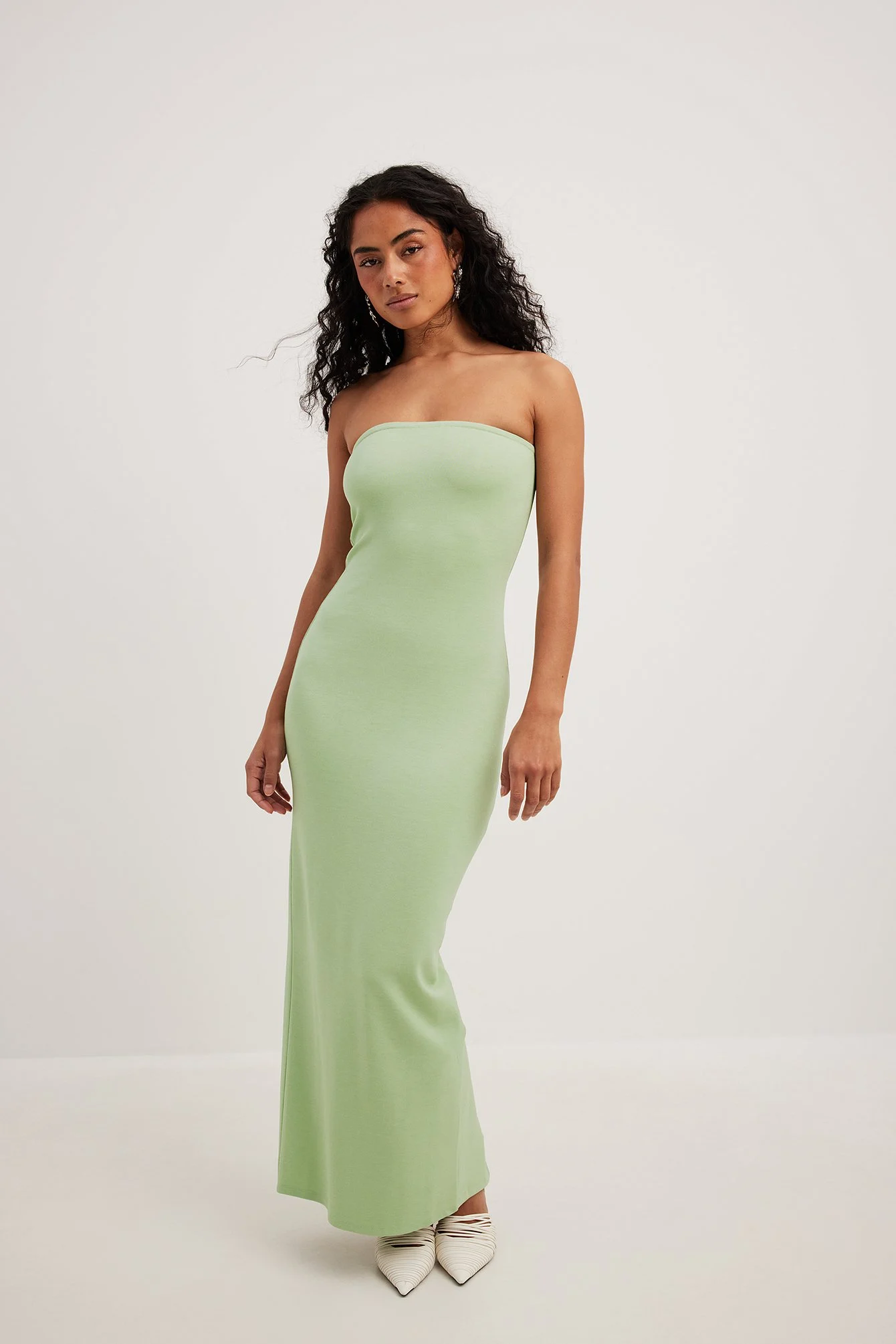 Tube-Maxikleid aus Jersey