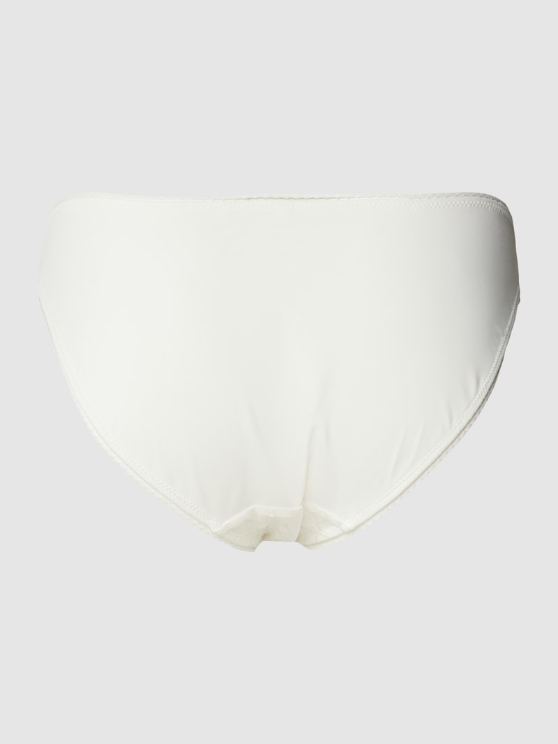 Slip mit Schleifen-Detail in offwhite