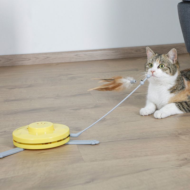 Kerbl Katzenspielzeug 2-in-1 Catch the TailFeather