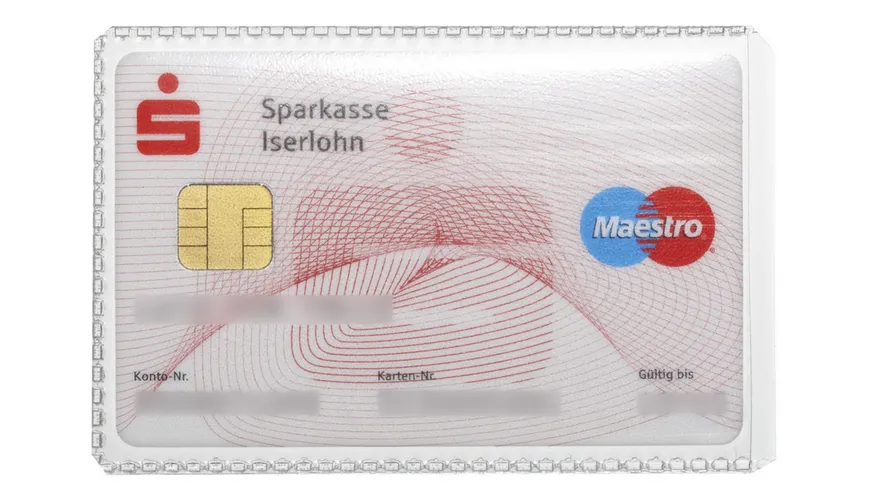 DURABLE Ausweishüllen transparent 86 x 54mm