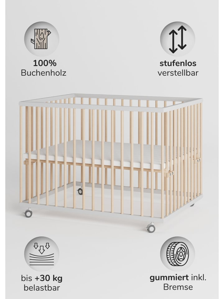 Sämann Sämann Laufgitter - weiß/natur - Premium Kollektion günstig kaufen