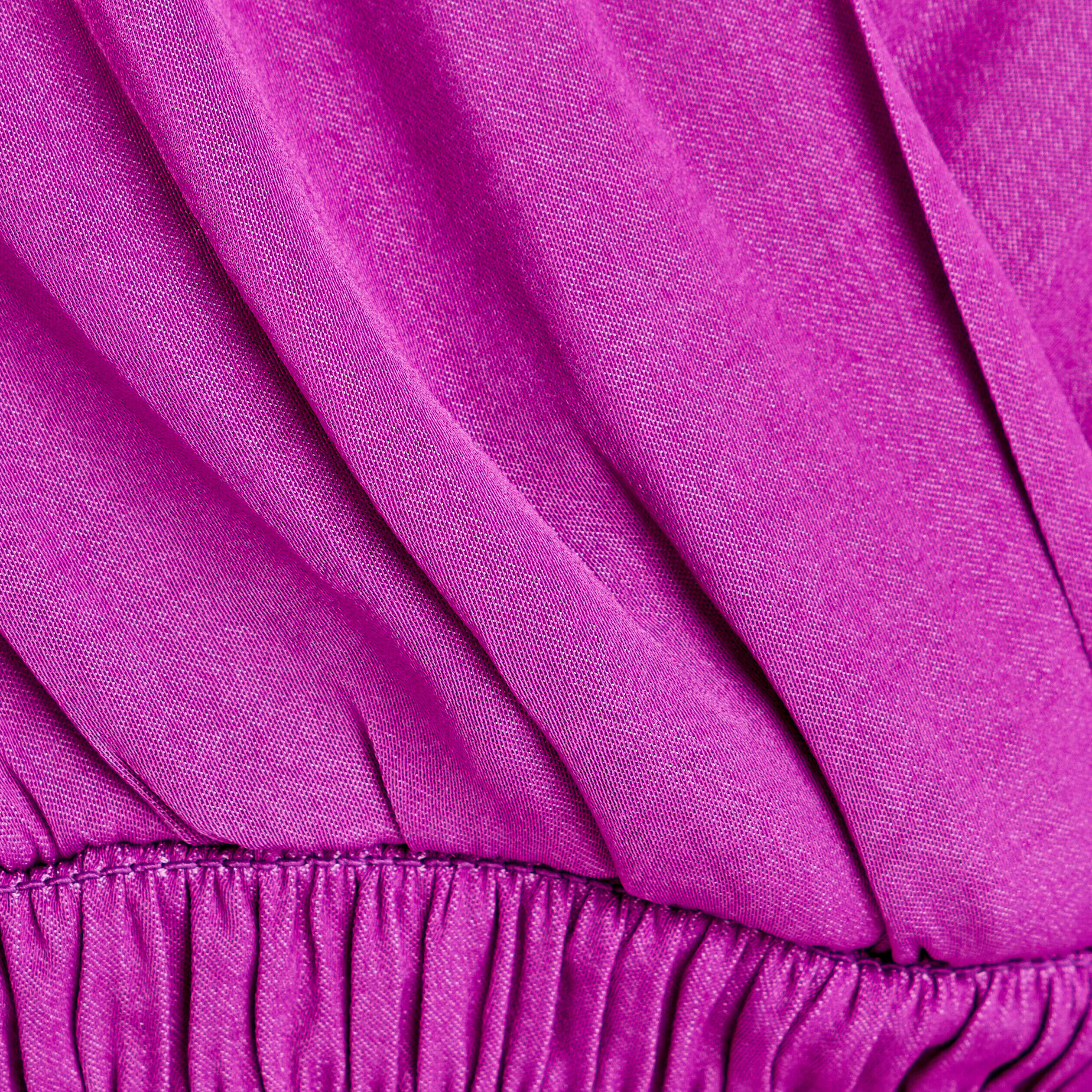 Blouse manches 3/4 violet femme | Cache Cache