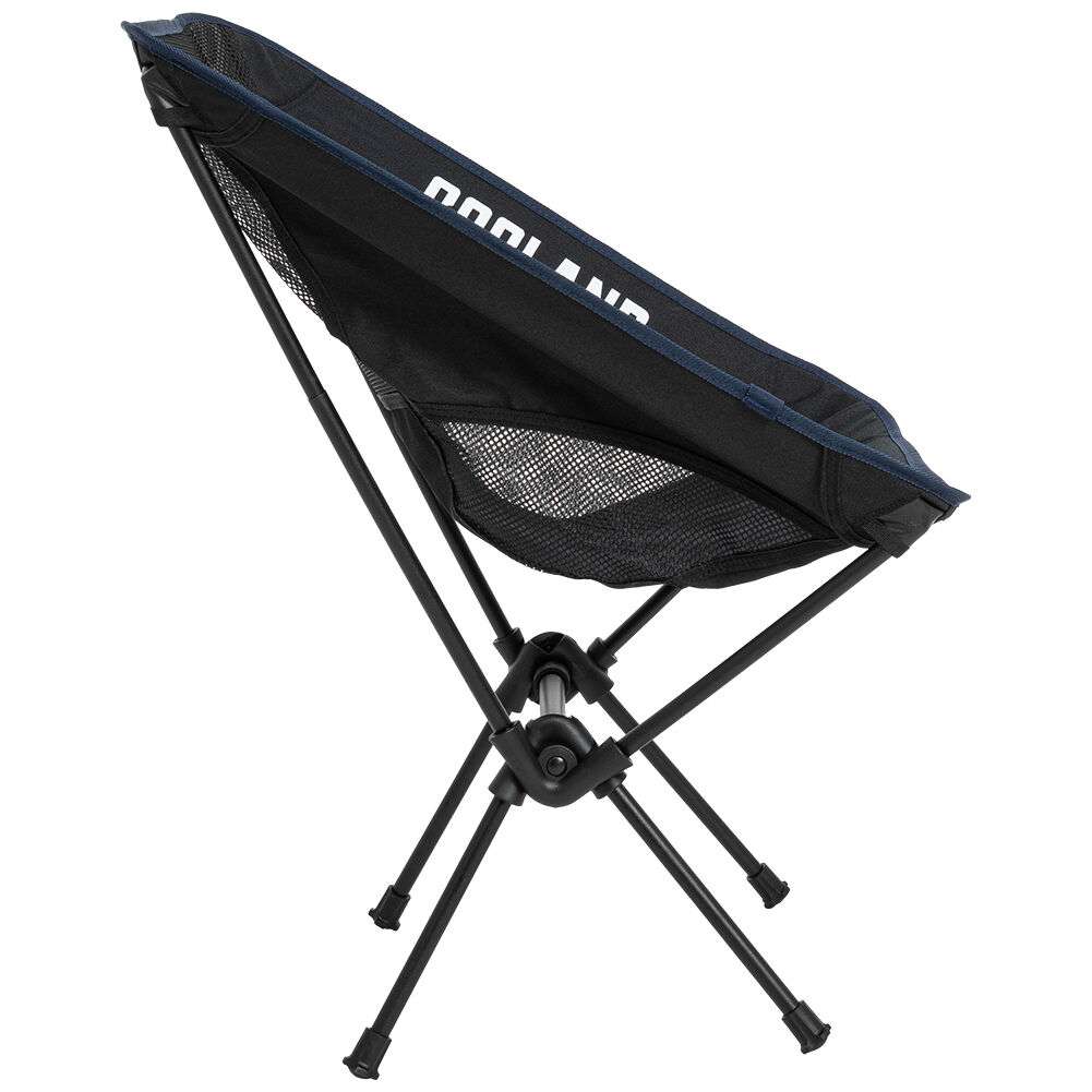 GOGLAND faltbarer Campingstuhl 2er-Pack schwarz/navy
