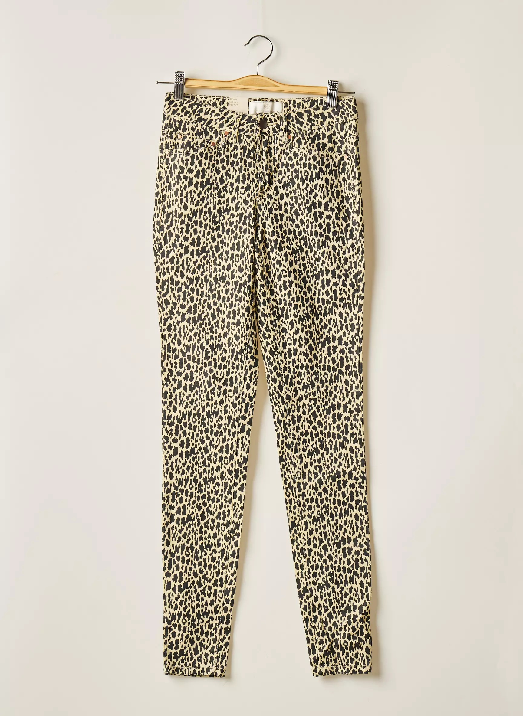Pieces Pantalons Slim Femme couleur noir