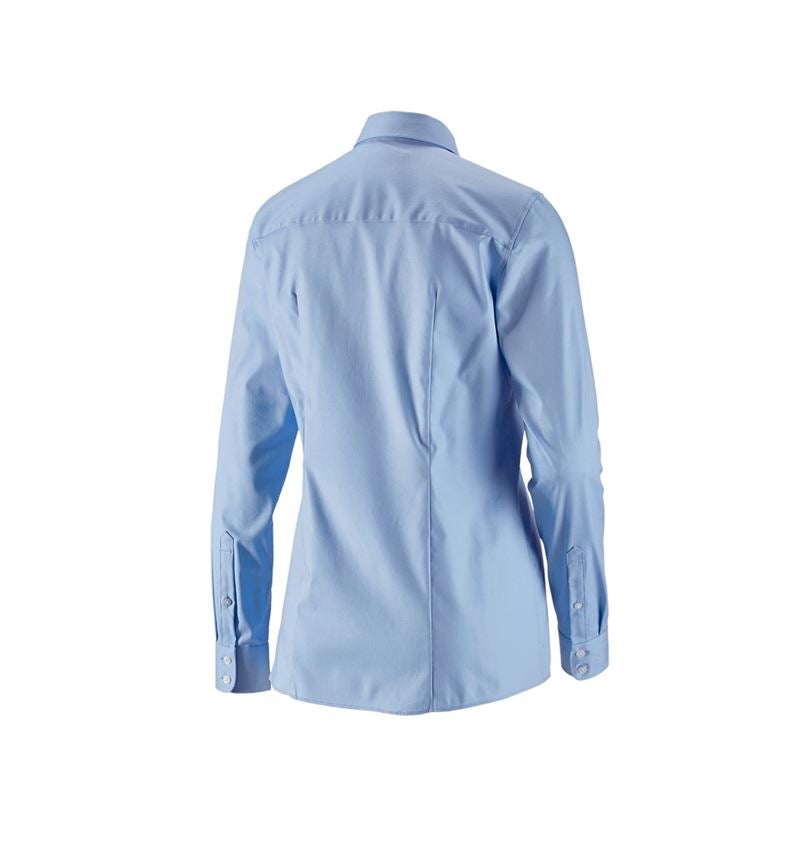 e.s. Business Bluse cotton stretch, Damen reg. fit