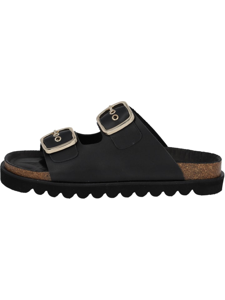 palado Plateau-Pantoletten in Schwarz günstig kaufen