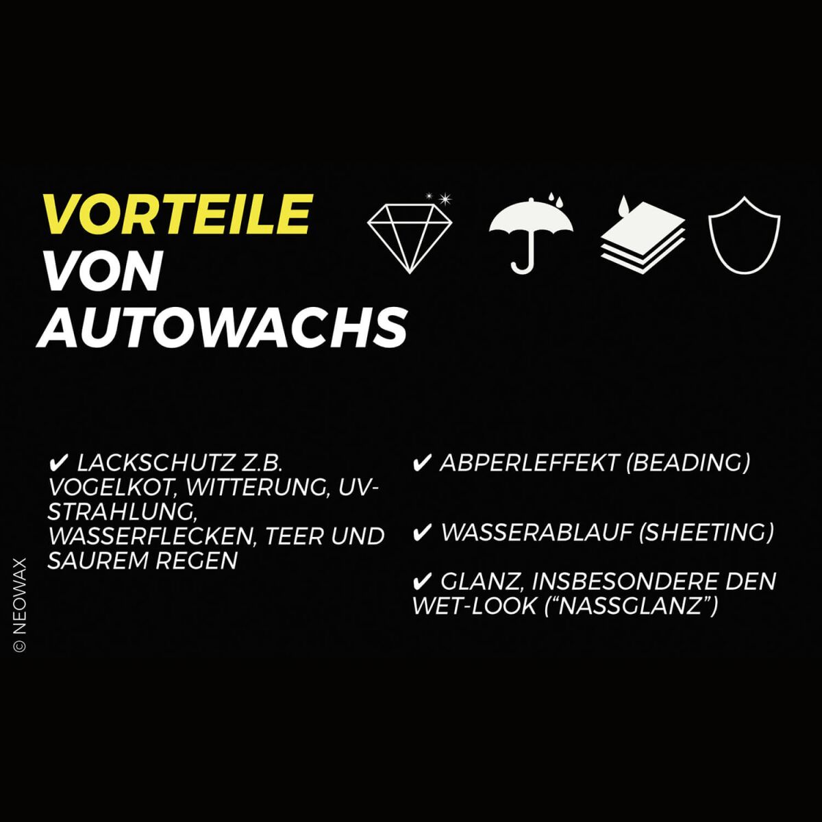 NEOWAX Car Wax No. 1 Autowachs 50ml