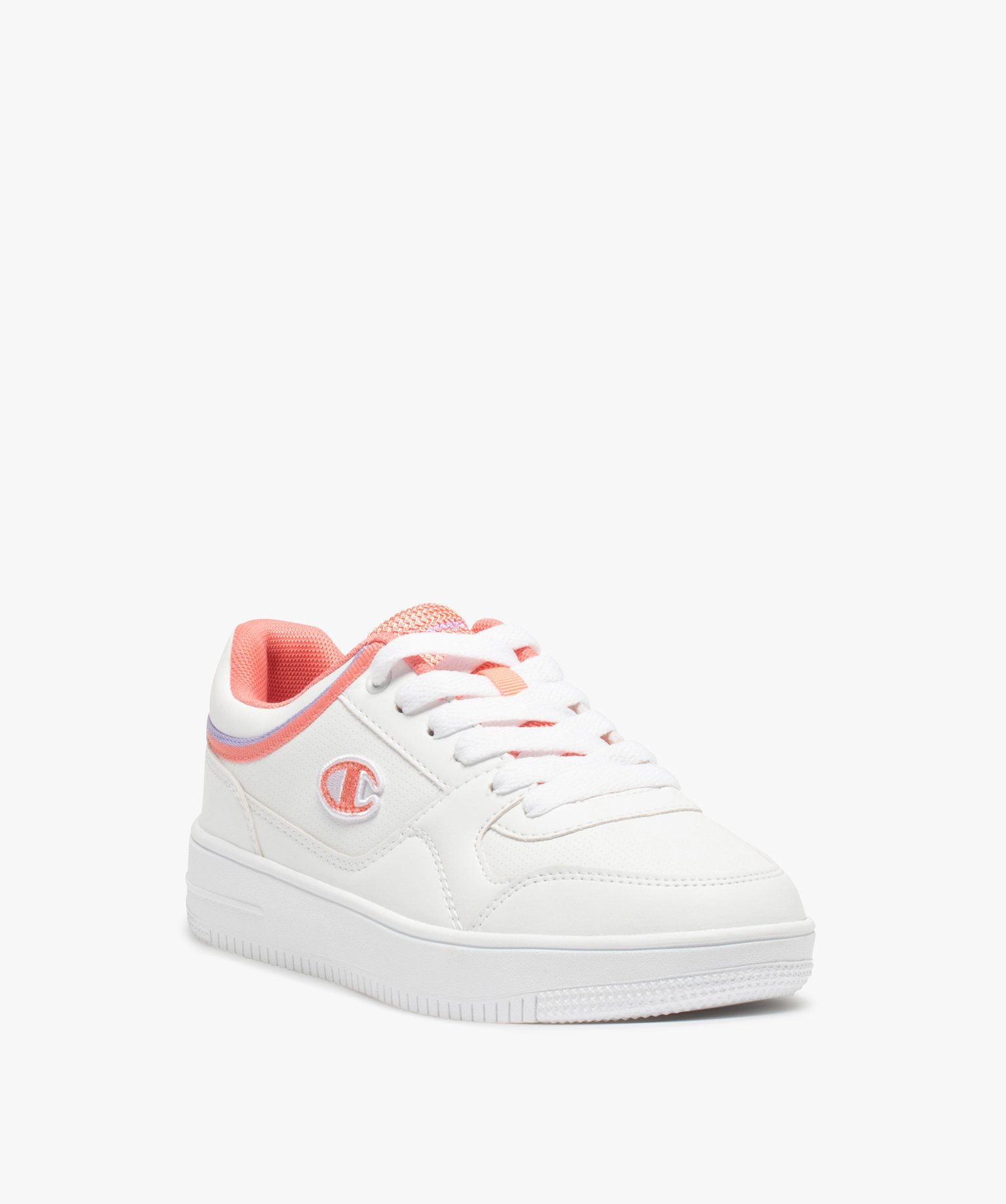 Baskets femme à doublure contrastante – Champion Rebound blanc | GEMO